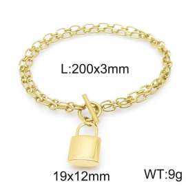 Stainless Steel Gold-plating Bracelet