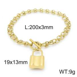 Stainless Steel Gold-plating Bracelet