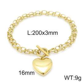 Stainless Steel Gold-plating Bracelet