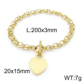 Stainless Steel Gold-plating Bracelet