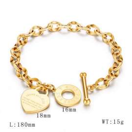 Stainless Steel Gold-plating Bracelet