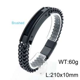 Stainless Steel Black-plating Bracelet