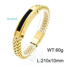 Stainless Steel Gold-plating Bracelet