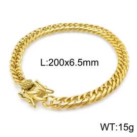 Stainless Steel Gold-plating Bracelet