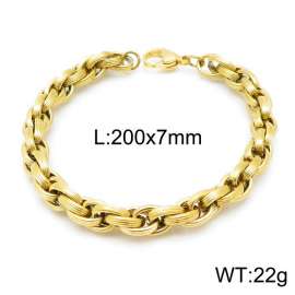 Stainless Steel Gold-plating Bracelet