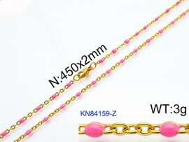 Staineless Steel Small Gold-plating Chain