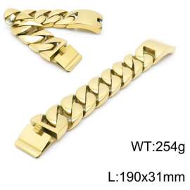 Stainless Steel Gold-plating Bracelet