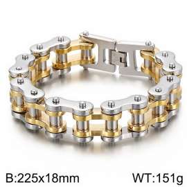 Stainless Steel Bicycle Bracelet