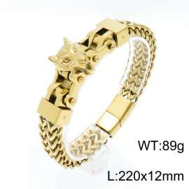 Stainless Steel Gold-plating Bracelet