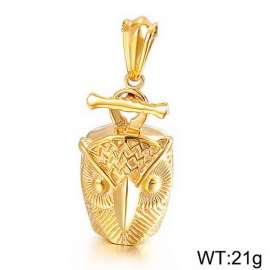 Stainless Steel Gold-plating Pendant