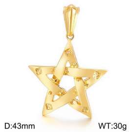 Stainless Steel Gold-plating Pendant