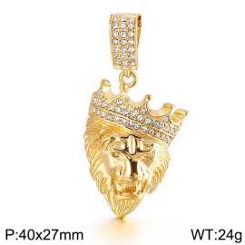 Stainless Steel Gold-plating Pendant