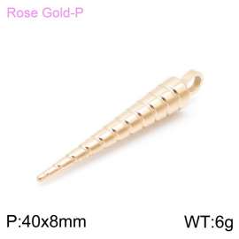 SS Rose Gold-plating Pendant