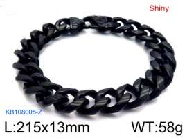 Stainless Steel Black-plating Bracelet