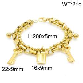 Stainless Steel Gold-plating Bracelet