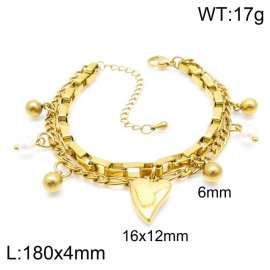 Stainless Steel Gold-plating Bracelet