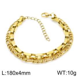 Stainless Steel Gold-plating Bracelet