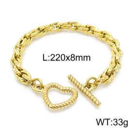 Stainless Steel Gold-plating Bracelet