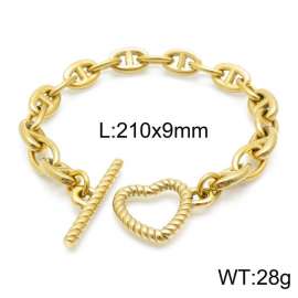 Stainless Steel Gold-plating Bracelet