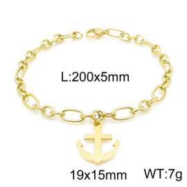 Stainless Steel Gold-plating Bracelet