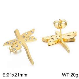 SS Gold-Plating Earring