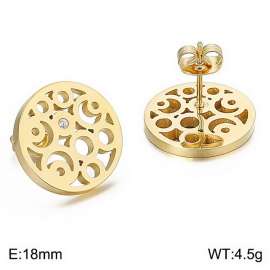 SS Gold-Plating Earring