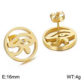 SS Gold-Plating Earring