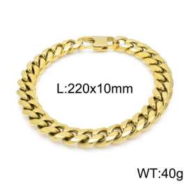 Stainless Steel Gold-plating Bracelet