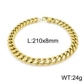 Stainless Steel Gold-plating Bracelet