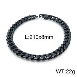 Stainless Steel Black-plating Bracelet