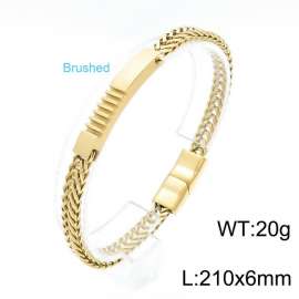 Stainless Steel Gold-plating Bracelet