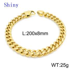 Stainless Steel Gold-plating Bracelet