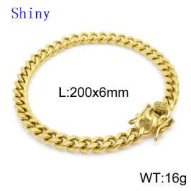 Stainless Steel Gold-plating Bracelet