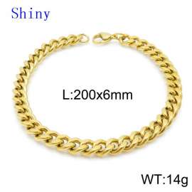 Stainless Steel Gold-plating Bracelet