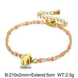 Stainless Steel Gold-plating Bracelet