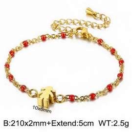 Stainless Steel Gold-plating Bracelet