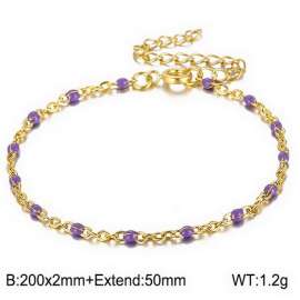 Stainless Steel Gold-plating Bracelet