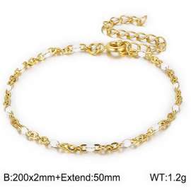 Stainless Steel Gold-plating Bracelet