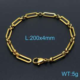 Stainless Steel Gold-plating Bracelet