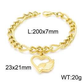 Stainless Steel Gold-plating Bracelet