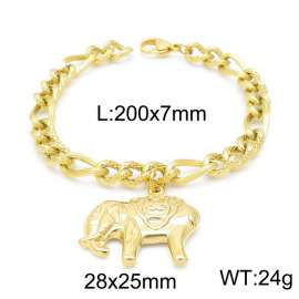 Stainless Steel Gold-plating Bracelet