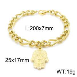 Stainless Steel Gold-plating Bracelet