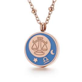 SS Rose Gold-Plating Necklace