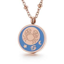 SS Rose Gold-Plating Necklace