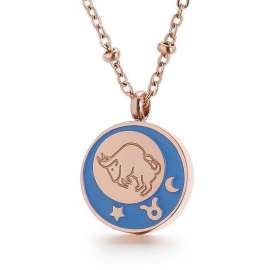 SS Rose Gold-Plating Necklace