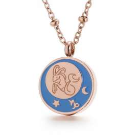 SS Rose Gold-Plating Necklace