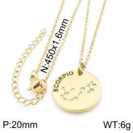 SS Gold-Plating Necklace