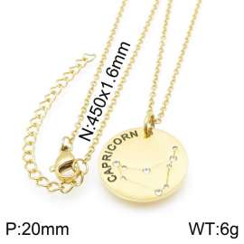 SS Gold-Plating Necklace