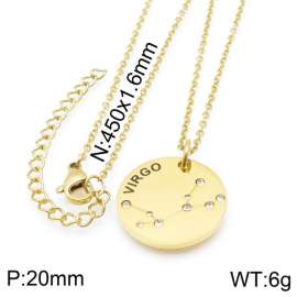 SS Gold-Plating Necklace