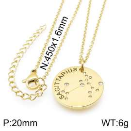 SS Gold-Plating Necklace